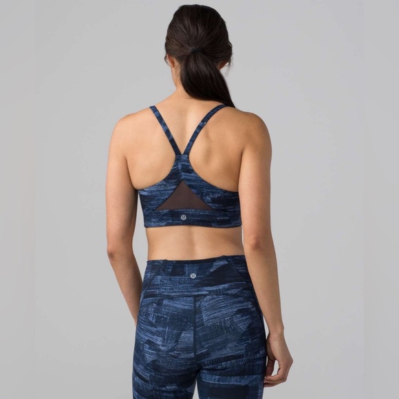 Lululemon Train Times Bra - Size 10 Midnight Navy - Picture 5 of 10